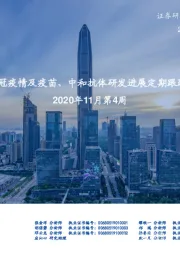 2020年11月第4周：全球新冠疫情及疫苗、中和抗体研发进展定期跟踪系列5