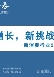 新消费行业2021年度策略报告：新增长，新挑战