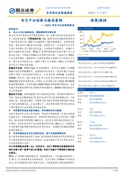 2021年电子行业策略报告：电子产业创新与格局重构