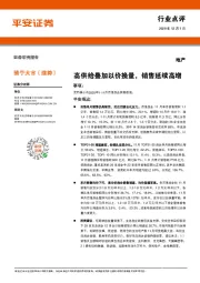地产行业点评：高供给叠加以价换量，销售延续高增