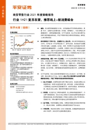 商贸零售行业2021年度策略报告：行业1H21复苏在望，推荐线上+新消费组合