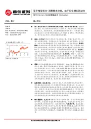 轻工行业2021年投资策略报告：竞争格局优化+消费需求改善，给予行业增长新动力
