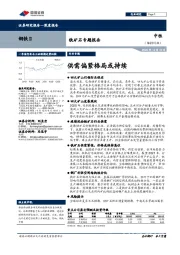 钢铁-铁矿石专题报告:供需偏紧格局或持续