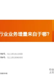 2021年证券行业业务增量来自于哪？