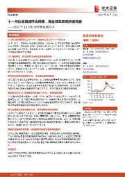 2020年11月社消零售数据点评：十一月社消增速符合预期，黄金珠宝表现持续亮眼
