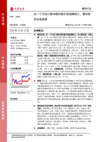 煤炭行业2020年12月份月报:近一个月动力煤和喷吹煤价格涨幅较大,看好板块估值修复