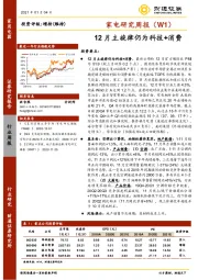 家电研究周报（W1）：12月主旋律仍为科技+消费