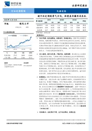 电源设备行业定期策略：碳中和定调高景气方向，供需差异蕴布局良机