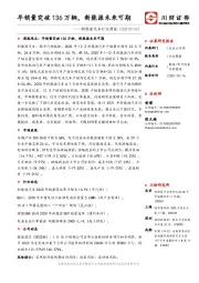 新能源汽车行业周报：年销量突破136万辆，新能源未来可期