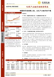 电新产业链价格跟踪简报：碳酸锂价格继续上涨，光伏产业链价格平稳