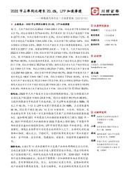 新能源汽车行业1月投资策略：2020市占率同比增长20.6%，LFP加速渗透