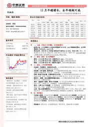 2020年12月化妆品行业数据点评：12月平稳增长，全年领跑可选
