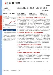 食品饮料行业点评报告：2020Q4基金加配食品饮料，白酒持仓再创新高