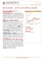 建材行业2020Q4持仓点评：Q4降至低配，玻纤龙头及消费龙头获青睐