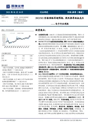 电子行业周报：2021M1价格涨幅再超预期，强烈推荐面板龙头