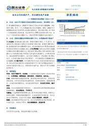 新能源车板块周报：龙头公司加速扩产，关注锂电池产业链