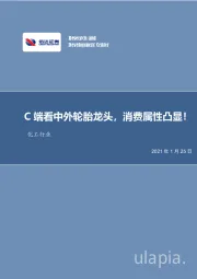 化工行业：C端看中外轮胎龙头，消费属性凸显！