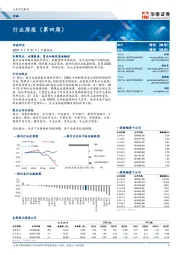 金融行业周报（第四周）