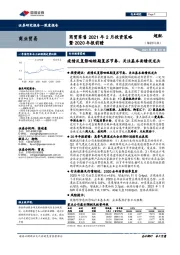 商贸零售2021年2月投资策略暨2020年报前瞻:疫情反复影响短期复苏节奏,关注基本面绩优龙头