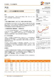 重卡：1月行业销量再超市场预期