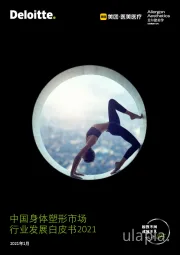 医美医疗行业：中国身体塑形市场行业发展白皮书2021
