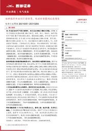 电新行业周报：硅料涨价开始向下游传导，电动车销量同比高增长