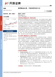 钢铁行业周报：期货触底反弹，年前现货有价无市