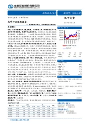 光学行业深度报告：光学创新不停息，全面拥抱行业新机遇