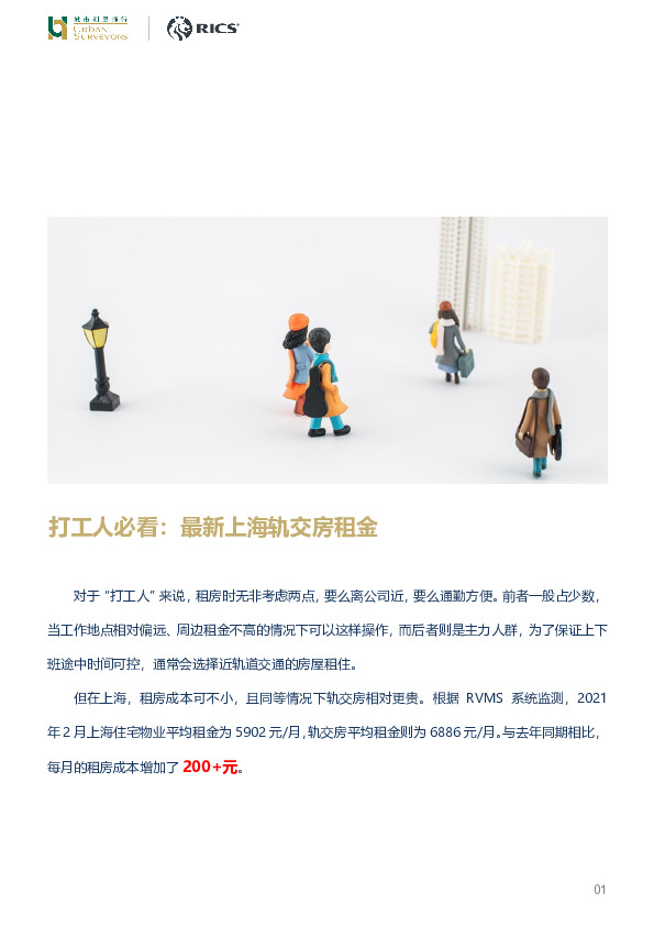 房地产：打工人必看：最新上海轨交房租金
