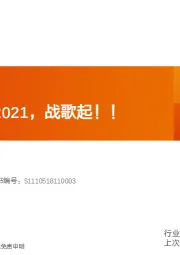 保险行业：2021，战歌起！！