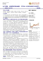 电子周报：《周观点》系列：折叠屏有望成趋势，半导体二次涨价延续行业高景气