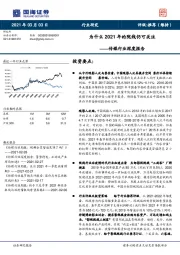 传媒行业深度报告：为什么2021年的院线仍可关注