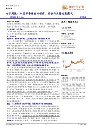 电子周报:中美半导体重回磋商,面板行业持续高景气