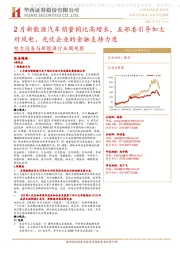 电力设备与新能源行业周观察：2月新能源汽车销量同比高增长，五部委引导加大对风电、光伏企业的金融支持力度