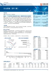 房地产行业周报（第十周）