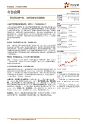 有色金属行业：两会再议碳中和，加码电解铝供给刚性