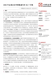 新能源行业动态点评：2020年全国共召回新能源汽车35.7万辆