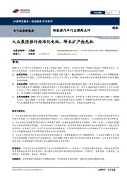 新能源汽车行业跟踪点评：大众集团推行标准化电池，降本扩产抢先机