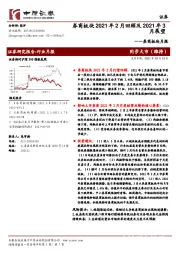 券商板块月报:券商板块2021年2月回顾及2021年3月展望