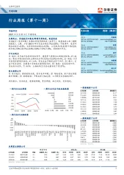 交通运输行业周报（第十一周）