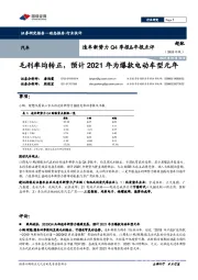 汽车：造车新势力Q4季报&年报点评-毛利率均转正，预计2021年为爆款电动车型元年