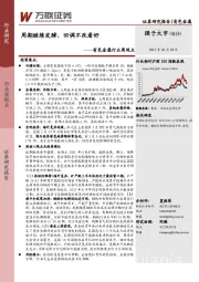 有色金属行业周观点：周期继续发酵，回调不改看好