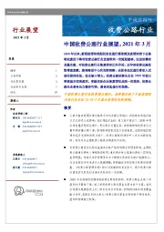 中国收费公路行业展望,2021年3月