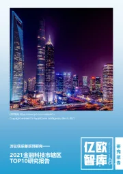 万亿俱乐部系列研究：2021金融科技市辖区TOP10研究报告