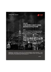 2021年中国可管理安全服务行业概览：服务形态及市场应用洞察
