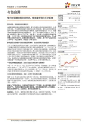 有色金属行业研究周报:智利封国增加铜供给扰动,继续看多铜价历史新高