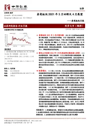 券商板块月报:券商板块2021年3月回顾及4月展望