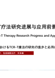 2021年中国TCR-T疗法行业研究进展与应用前景探析