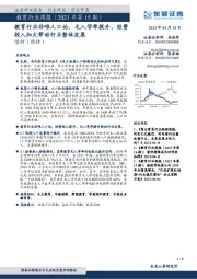 教育行业周报(2021年第15期):教育行业非唯人口论,毛入学率提升,经费投入加大带动行业整体发展