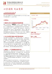 上海车展深度报告：以管窥豹 见证变革